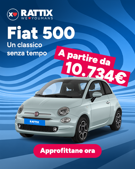 Banner Fiat 500 Un classico senza tempo