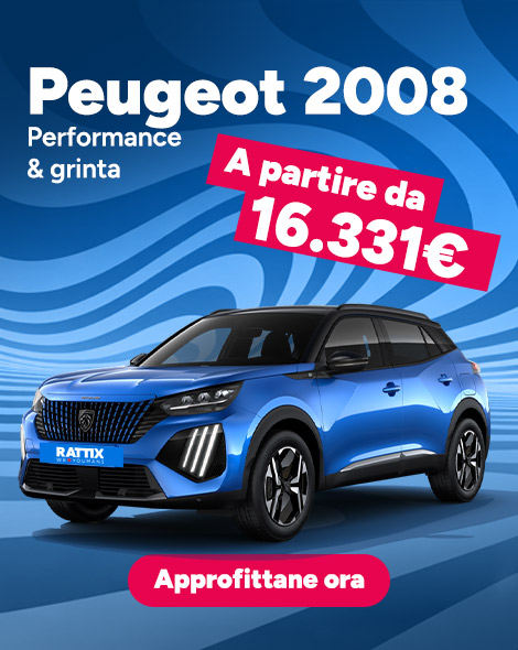 Banner Peugeot 2008 Performance e grinta