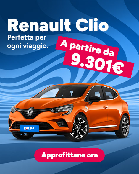 Banner Renault Clio Perfetta per ogni viaggio