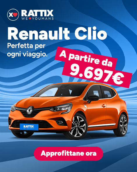 Banner Renault Clio Perfetta per ogni viaggio