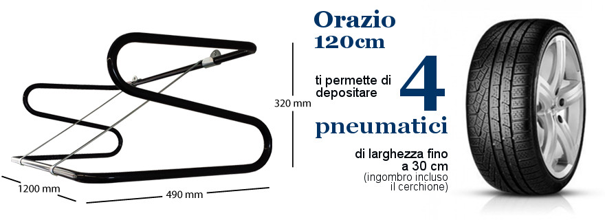 Orazio 120 portagomme auto Orazio 120 portagomme auto