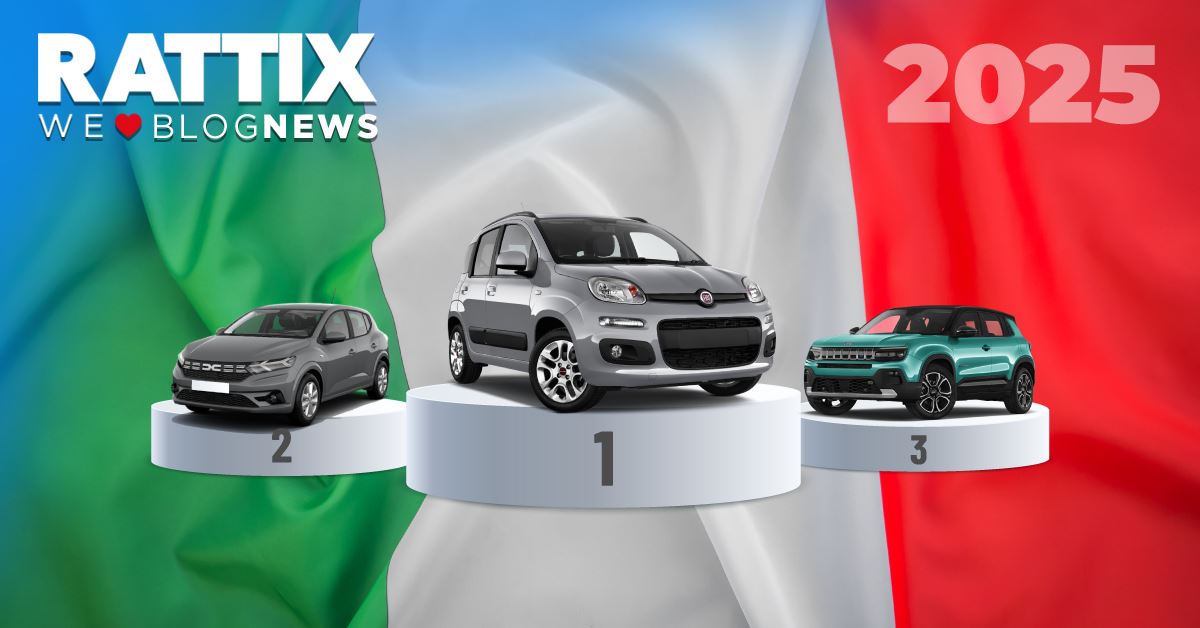 Le auto più vendute in Italia nel 2025 | Auto Rattix