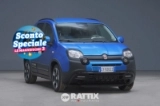 Miniatura Fiat Panda Pandina 1.0 Firefly Hybrid 70CV Cross BLU ITALIA METALLIZZATO  Aziendale foto 1
