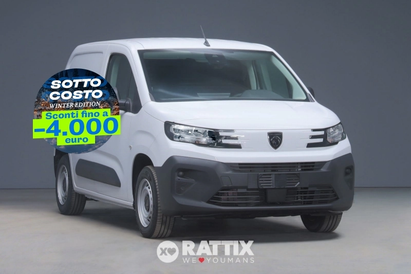 Peugeot Partner 1.5 BlueHDI 100CV L1 (IVA ESCLUSA) Kaolin White  Km 0 foto 1