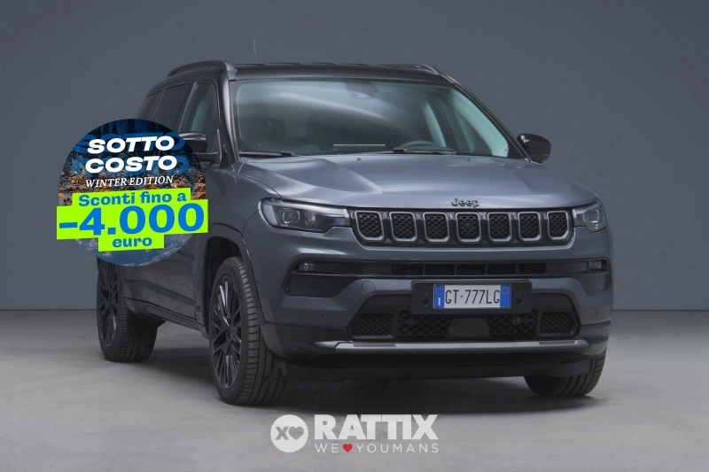 Jeep Compass 1.5 Turbo T4 Mhev 130CV S DCT GRAPHITE GREY CON TETTO NERO  Aziendale foto 1