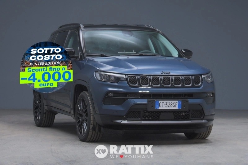 Jeep Compass 1.5 Turbo T4 Mhev 130CV S DCT BLUE SHADE CON TETTO NERO  Aziendale foto 1