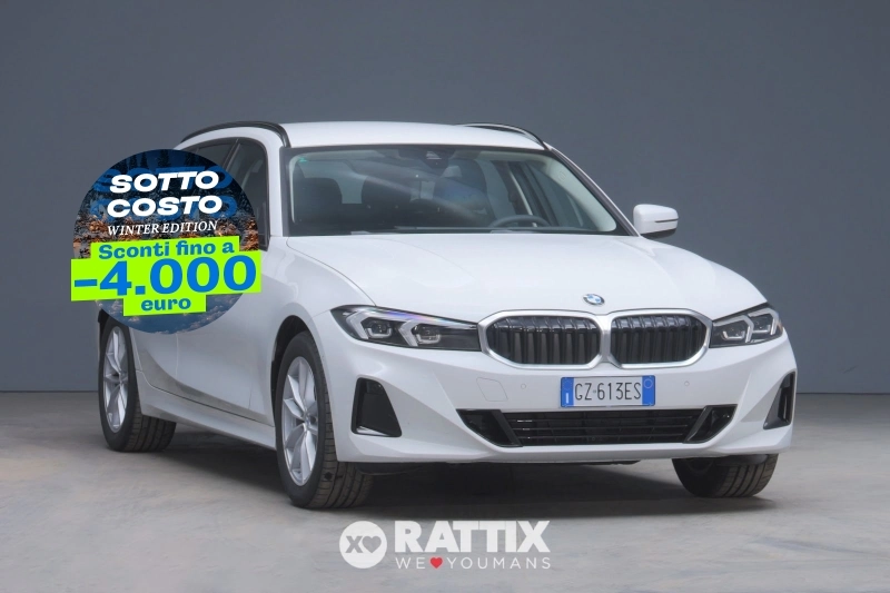 BMW 320 d Touring 2.0 Mhev 48V xDrive Auto Bianco foto 1 BMW 320 d Touring 2.0 Mhev 48V xDrive Auto Bianco Aziendale foto 1