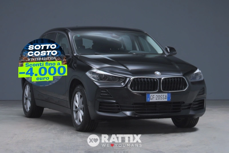 BMW X2 2.0 150CV sDrive18d  Nero  Aziendale foto 1