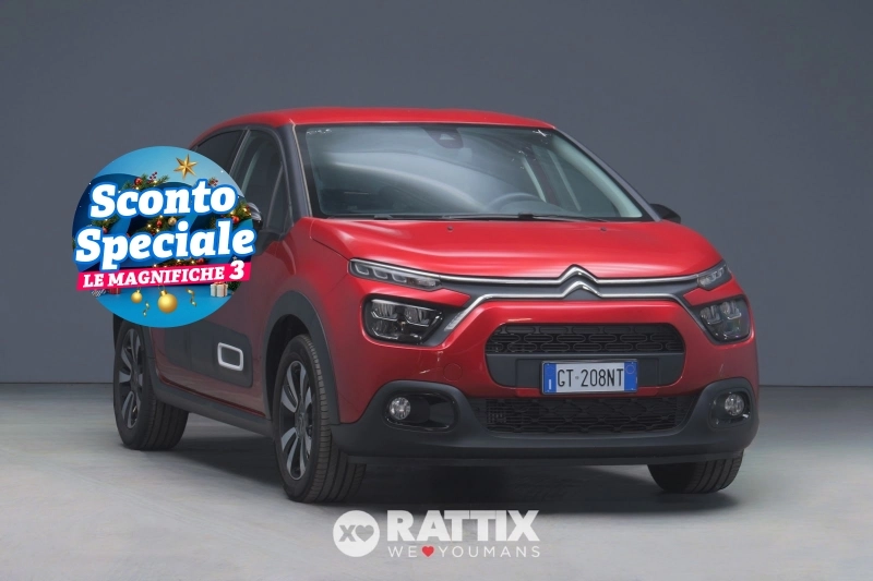 Citroen C3 1.2 Puretech 110CV Max  Rosso Elixir  Aziendale foto 1