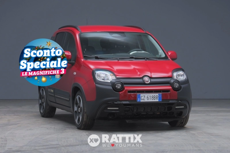 Fiat Panda Pandina 1.0 Firefly Hybrid 70CV Cross ROSSO PASSIONE PASTELLO foto 1 Fiat Panda Pandina 1.0 Firefly Hybrid 70CV Cross ROSSO PASSIONE PASTELLO Aziendale foto 1