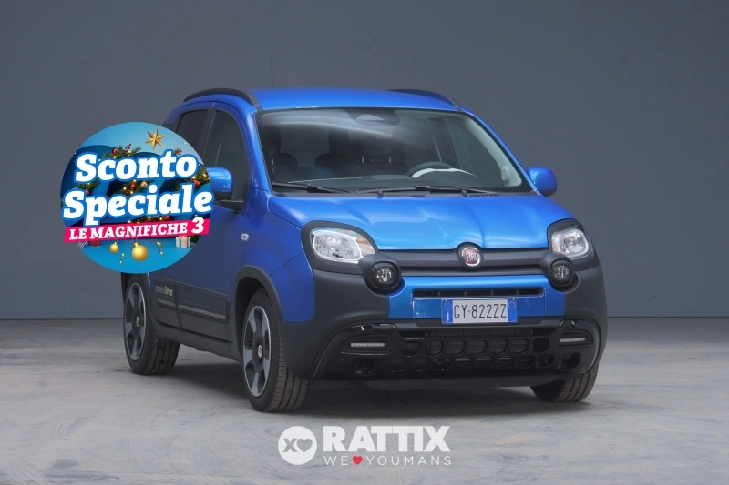 Fiat Panda Pandina 1.0 firefly hybrid 70CV Cross Blu Italia  Aziendale foto 1