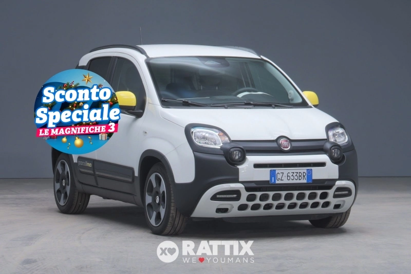 Fiat Panda Pandina 1.0 firefly hybrid 70CV Cross Solid White  Aziendale foto 1