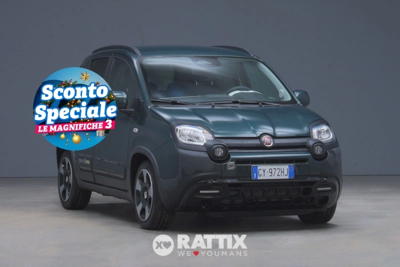 Fiat Panda Pandina 1.0 Firefly Hybrid 70CV Cross Verde Foresta foto 1 Fiat Panda Pandina 1.0 Firefly Hybrid 70CV Cross Verde Foresta Aziendale foto 1