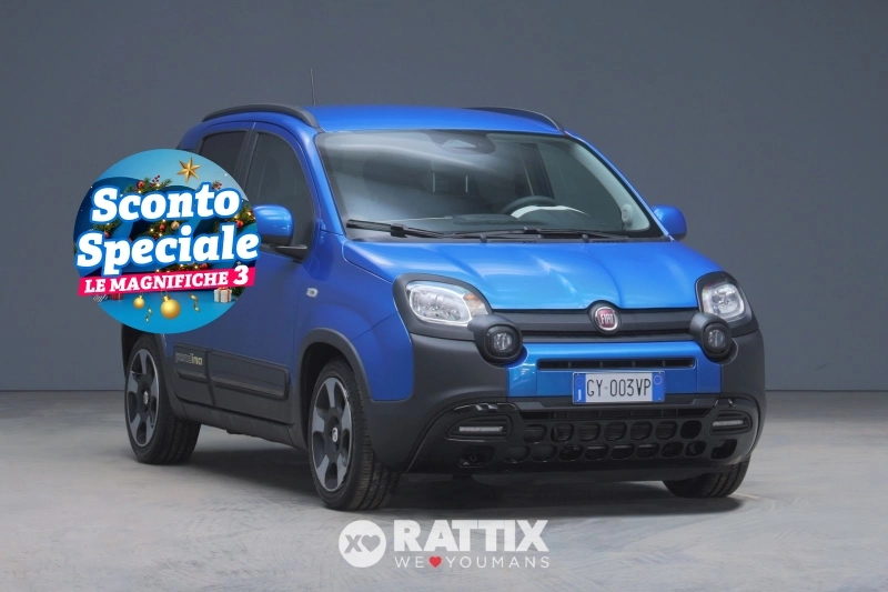 Fiat Panda Pandina 1.0 Firefly Hybrid 70CV Cross Blu Italia Metallizzato  Aziendale foto 1