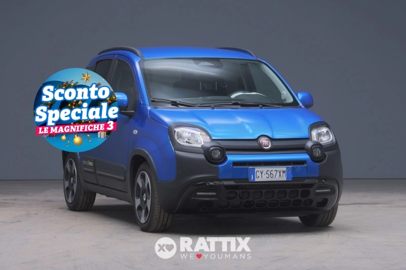 Fiat Panda Pandina 1.0 Firefly Hybrid 70CV Cross Blu Italia Metallizzato  Aziendale foto 1
