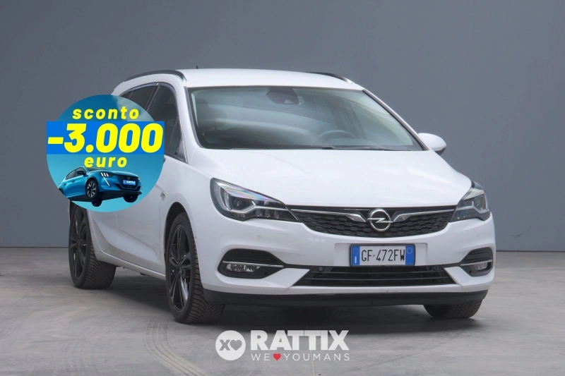 Opel Astra 1.2 t 130CV Business Elegance  Bianco  Usato foto 1