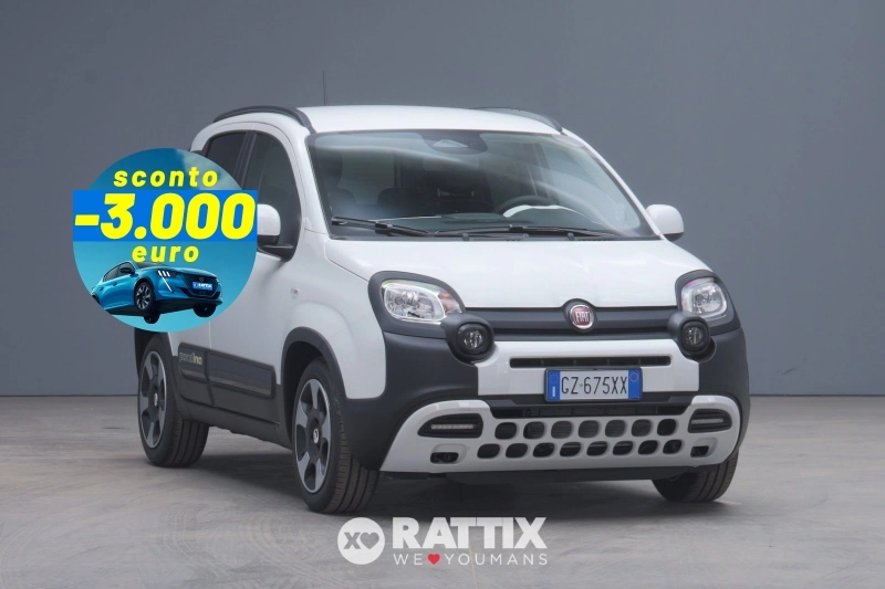 Fiat Panda Pandina 1.0 Firefly Hybrid 70CV Bianco Gelato  Aziendale foto 1
