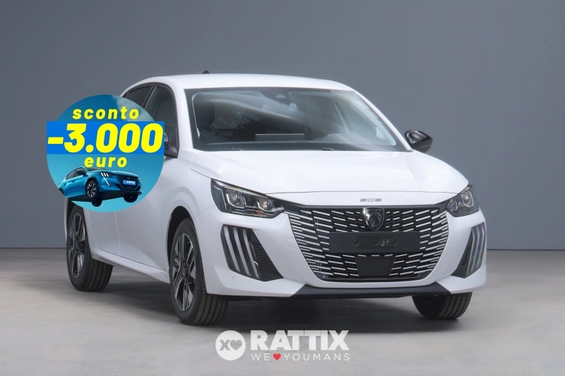 Peugeot 208 1.2 Hybrid 145CV Allure e-DCS6 Bianco Banchisa   Km 0 foto 1