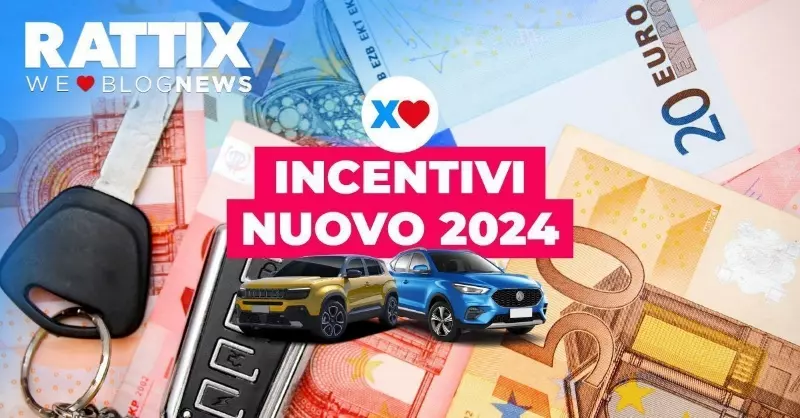 Gli incentivi auto 2024 sono finiti
