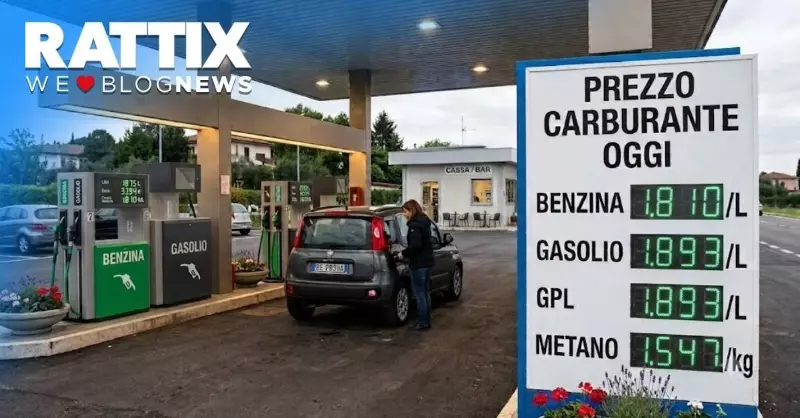 • Prezzo carburante oggi