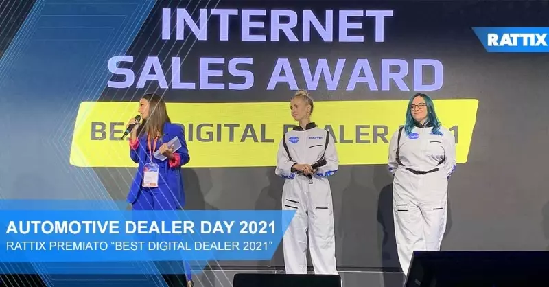 Automotive Dealer Day 2021: RATTIX premiato “Best Digital Dealer 2021”