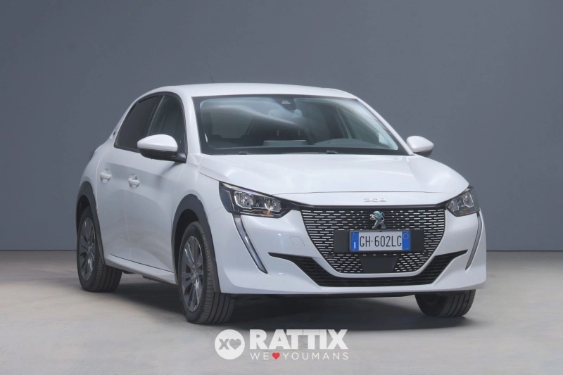 Peugeot e-208 motore elettrico 100kW Allure Pack  Bianco madreperla  Aziendale foto 1