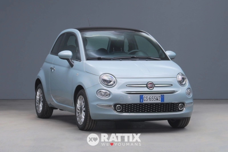 Fiat 500 1.0 Hybrid 70CV Dolcevita + tetto panoramico Verde Rugiada   Aziendale foto 1