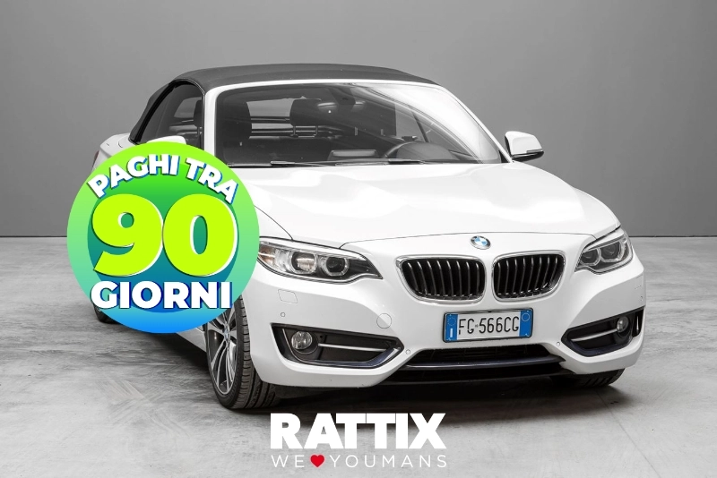 BMW serie 2 f23 cabrio Usato ritirato Bianco foto 1