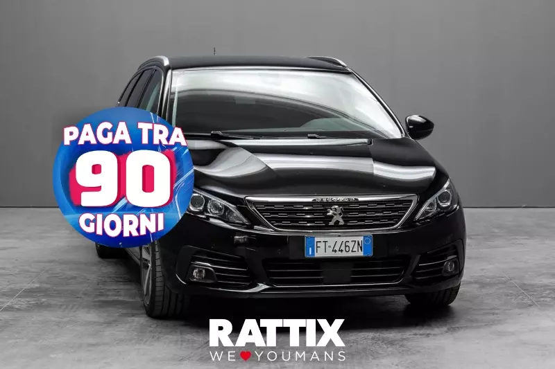  PEUGEOT 308 ii 2018 sw Usato Nero foto 1