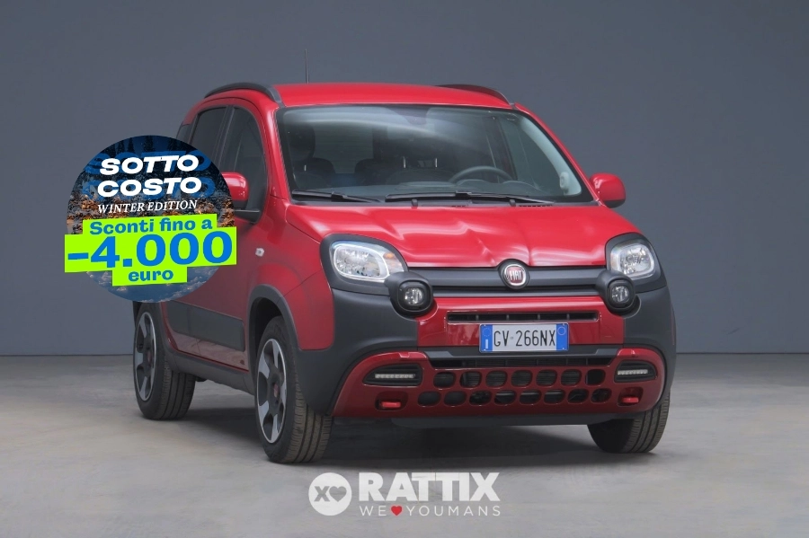 Fiat Panda 1.0 Firefly Hybrid 70CV Cross 5p.ti Rosso Passione  Aziendale foto 1
