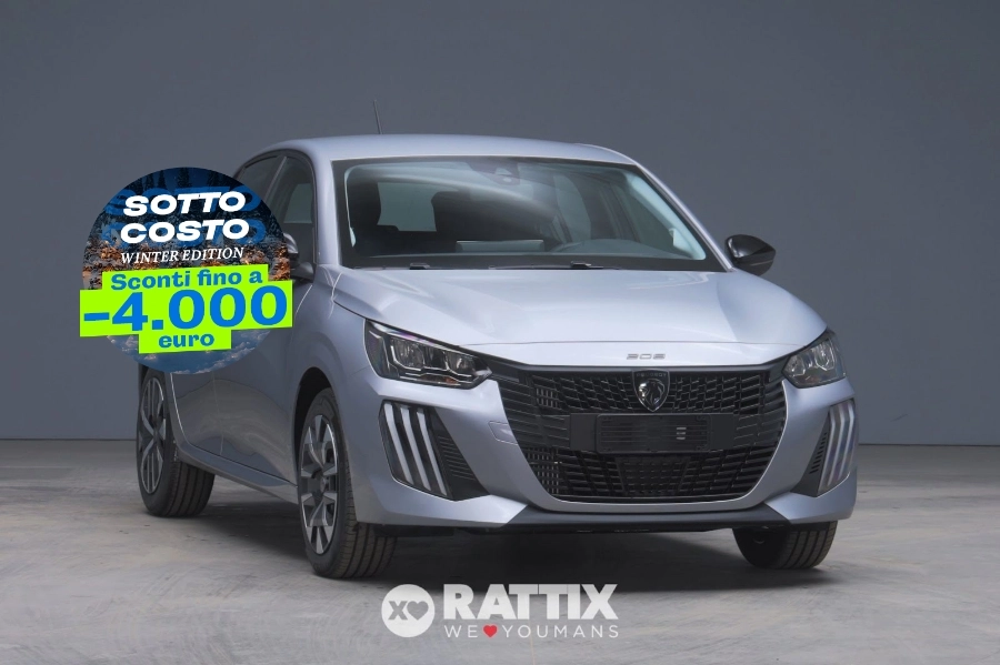 Peugeot 208 1.2 Hybrid 110CV Style e-DCS6 Grigio Artense  Km 0 foto 1