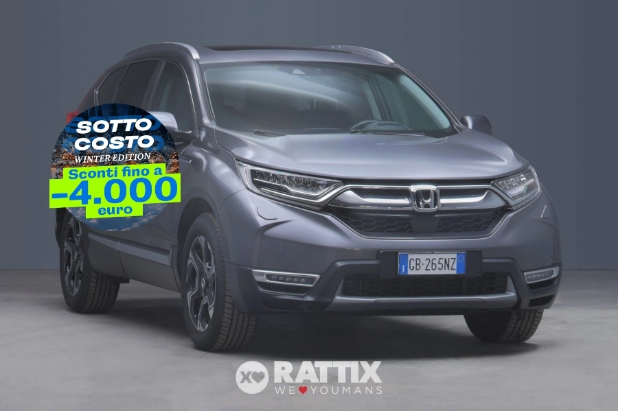 Honda CR-V 2.0 HEV Executive Navi AWD e-CVT + tetto apribile Grigio  Aziendale foto 1