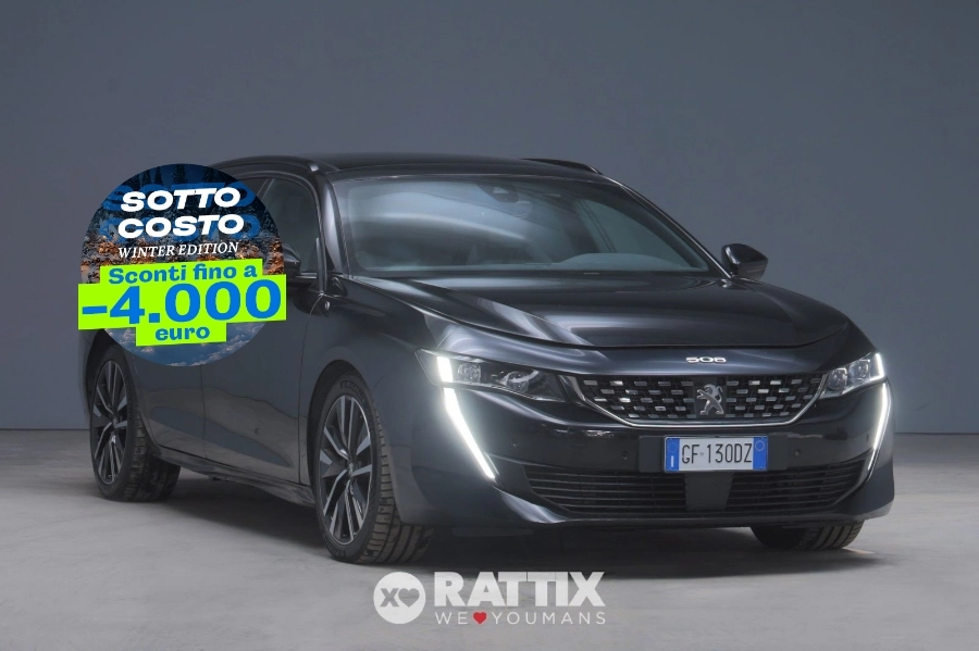 Peugeot 508 SW 1.6 Hybrid 225CV GT Pack e-EAT8 + tetto apribile  Nero Perla  Aziendale foto 1