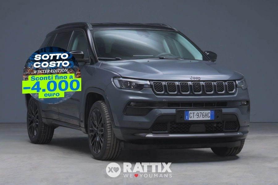 Jeep Compass 1.5 Turbo T4 Mhev 130CV S DCT Graphite Gray & Tetto Nero  Aziendale foto 1