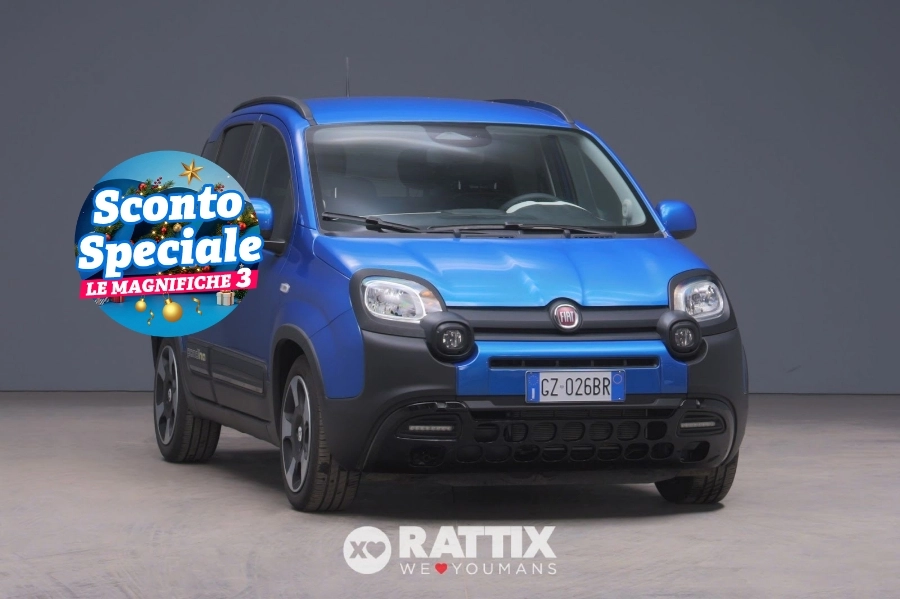 Fiat Panda Pandina 1.0 Firefly Hybrid 70CV Cross Blu Italia  Aziendale foto 1