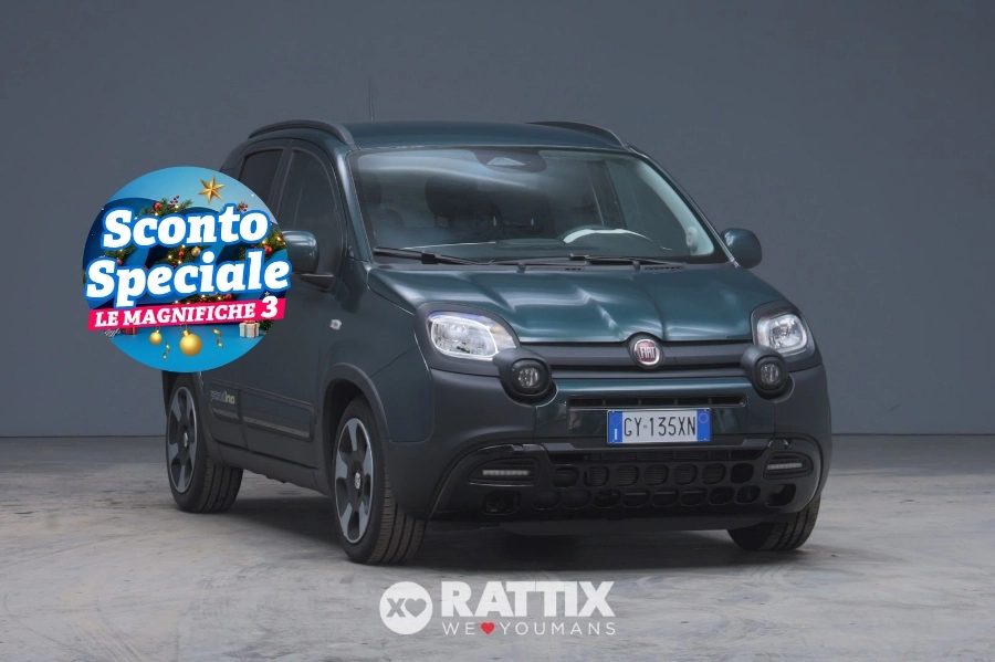 Fiat Panda Pandina 1.0 Firefly Hybrid 70CV Cross Verde Foresta  Aziendale foto 1