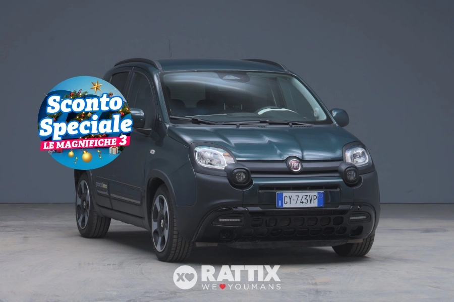 Fiat Panda Pandina 1.0 firefly hybrid 70CV Cross Verde Foresta  Aziendale foto 1