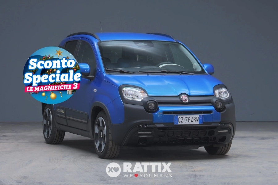 Fiat Panda Pandina 1.0 firefly hybrid 70CV Cross Blu Italia  Aziendale foto 1