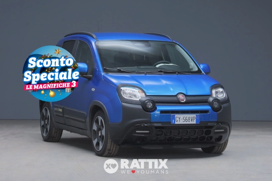 Fiat Panda Pandina 1.0 firefly hybrid 70CV Cross Blu Italia  Aziendale foto 1