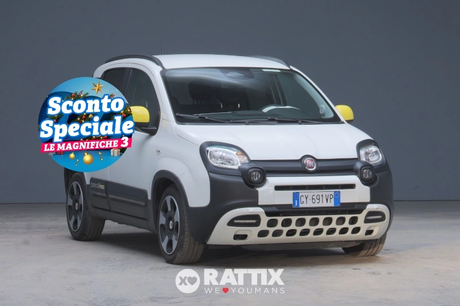 Fiat Panda Pandina 1.0 Firefly Hybrid 70CV Cross  White solid  Aziendale foto 1
