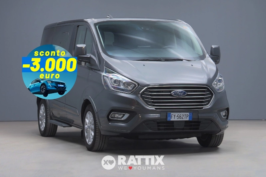Ford Tourneo Custom 2.0 TDCI 130CV Titanium 8p.ti Grigio  Usato foto 1