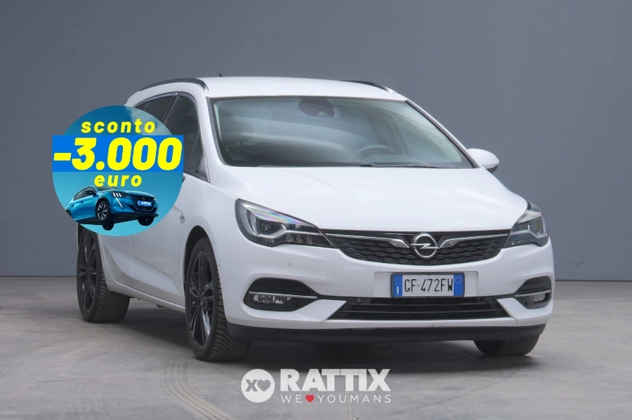 Opel Astra 1.2 t 130CV Business Elegance  Bianco  Usato foto 1