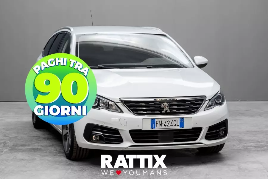  PEUGEOT 308 ii 2018 sw Aziendale Bianco Banchisa foto 1