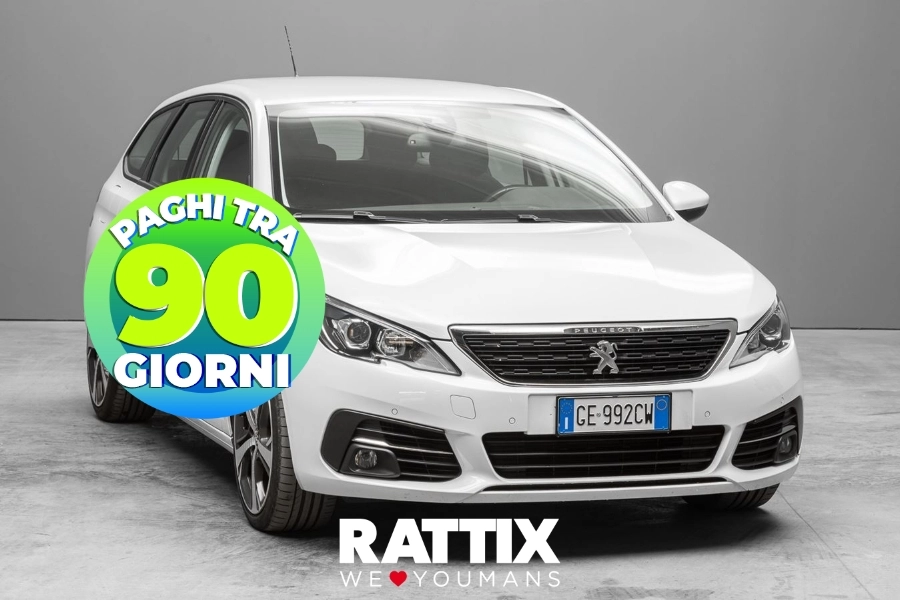  PEUGEOT 308 ii 2018 sw Aziendale Bianco Banchisa foto 1