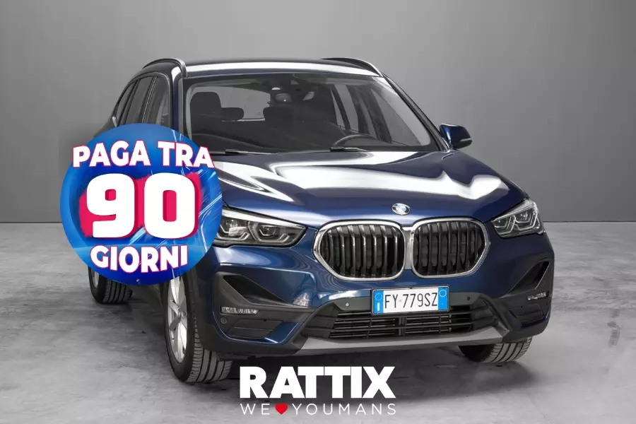  BMW x1 f48 2019 Aziendale Mediterranean Blue met foto 1