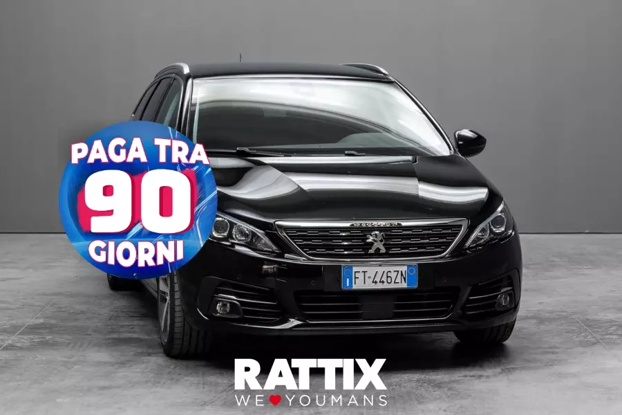  PEUGEOT 308 ii 2018 sw Usato Nero foto 1