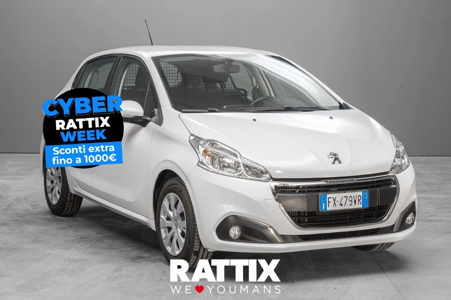  PEUGEOT 208 2015 Aziendale Bianco Banchisa foto 1