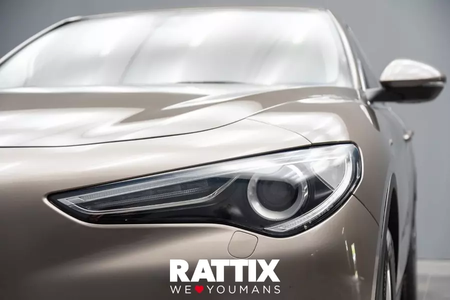  ALFA ROMEO stelvio 2017 Aziendale Titanio Imola foto 3