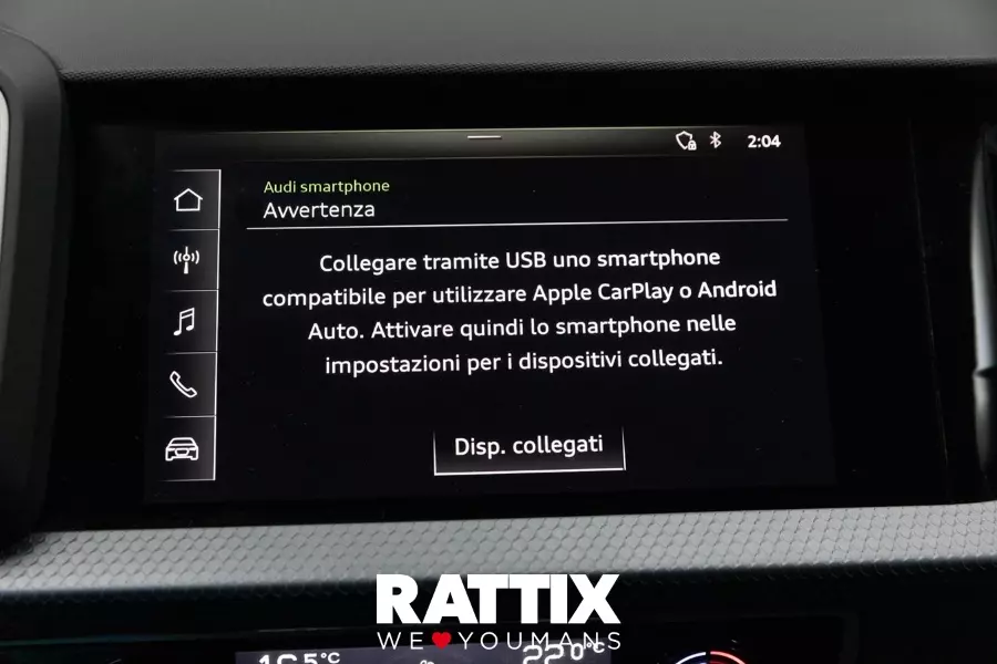  AUDI a1 ii 2019 sportback Usato Bianco  foto 21
