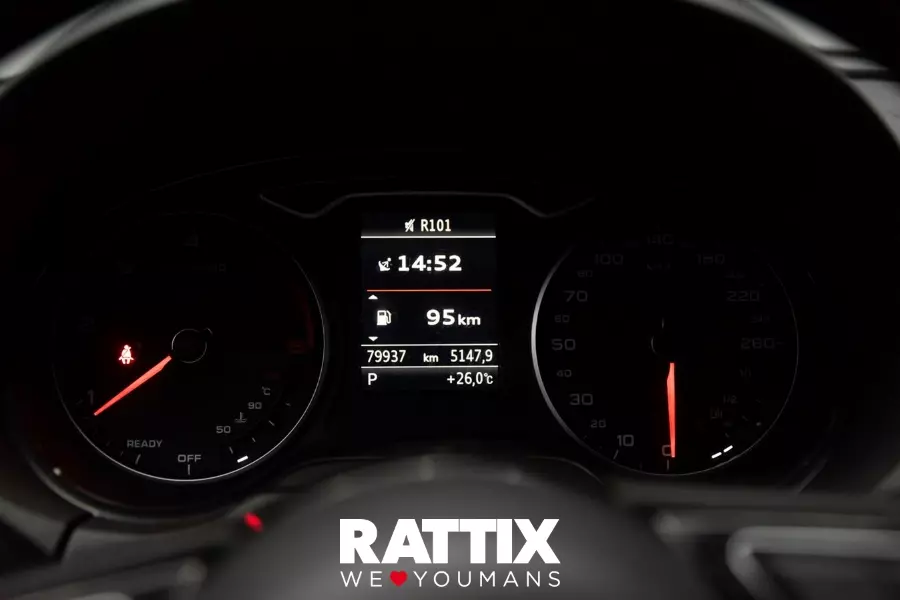 AUDI a3 iii 2016 sportback Aziendale Grigio Monsone met. foto 15